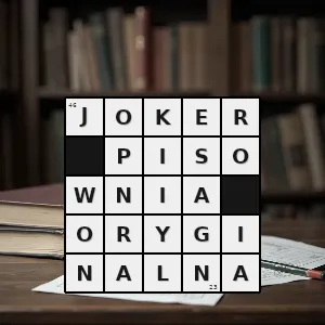 Hasło krzyżówkowe karta z wizerunkiem błazna - joker (pisownia oryginalna) – rozwiązanie, synonimy, podpowiedzi i definicje krzyżówkowe